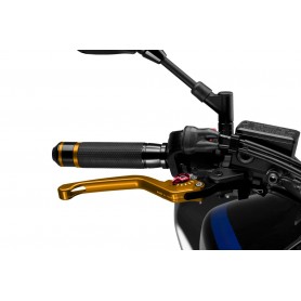 Puig Unfoldable Brake Lever 3.0. Gold Selector Red