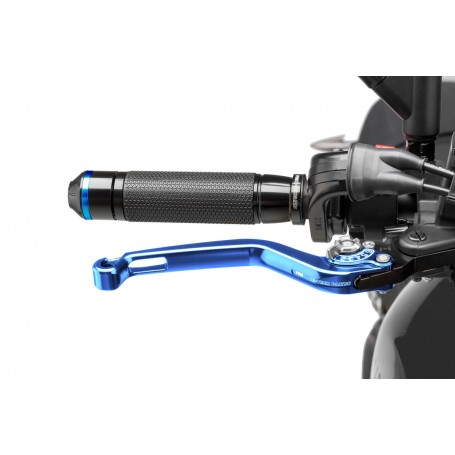 Puig Unfoldable Brake Lever 16Blue Selector Silver