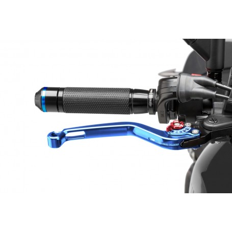 Puig Unfoldable Brake Lever 16Blue Selector Red