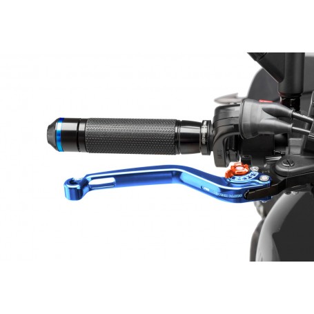 Puig Unfoldable Brake Lever 16 Blue Selector Orange