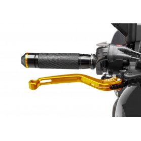 Puig Unfoldable Brake Lever 16Gold Selector Black