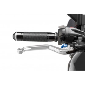 Puig Unfoldable Brake Lever 16Silver Selector Blue