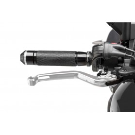 Puig Unfoldable Brake Lever 16Silver Selector Black