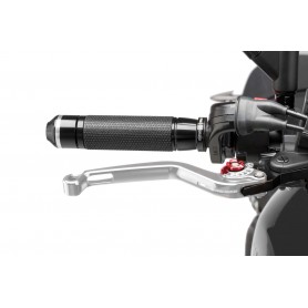Puig Unfoldable Brake Lever 16Silver Selector Red