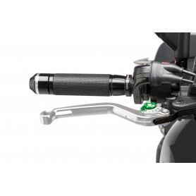 Puig Unfoldable Brake Lever 16Silver Selector Green