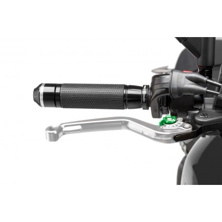 Puig Unfoldable Brake Lever 16Silver Selector Green