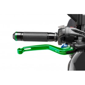 Puig Unfoldable Brake Lever 16Green Selector Blue