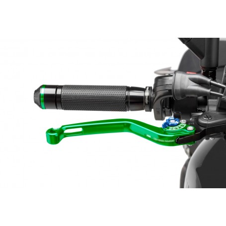 Puig Unfoldable Brake Lever 16Green Selector Blue