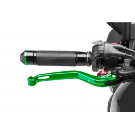 Puig Unfoldable Brake Lever 16Green Selector Red