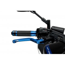 Puig Unfoldable Brake Lever 3.0. Blue Selector Black