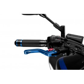 Puig Short Brake Lever 3.0. Blue Selector Red