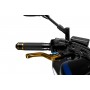 Puig Short Brake Lever 3.0. Gold Selector Blue