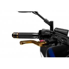 Puig Short Brake Lever 3.0. Gold Selector Red