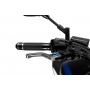Puig Short Brake Lever 3.0. Silver Selector Blue