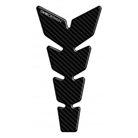 Puig Tank Pad Leather Carbon Look