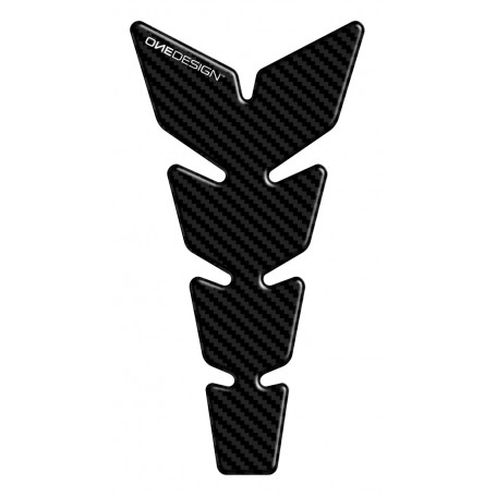 Puig Tank Pad Leather Carbon Look