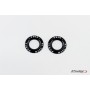 Puig Kit Rings Anodized Front Fork Protector Black