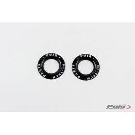 Puig Kit Rings Anodized Front Fork Protector Black