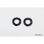 Puig Kit Rings Anodized Front Fork Protector Black