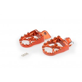 Puig Footpegs Hi-Tech Off-Road KTM Orange