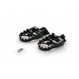 Puig Footpegs Hi-Tech Off-Road Yamaha Black