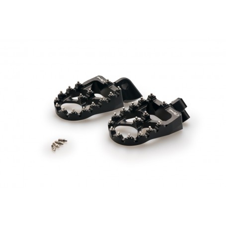 Puig Footpegs Hi-Tech Off-Road Yamaha Black