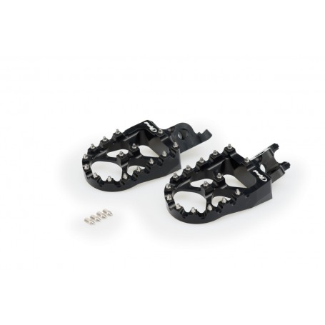 Puig Footpegs Hi-Tech Off-Road Kawasaki Black