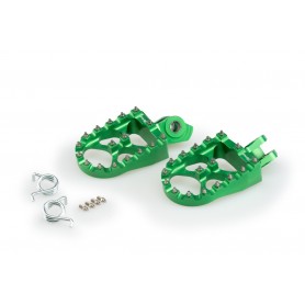 Puig Footpegs Hi-Tech Off-Road Suzuki Green