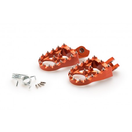 Puig Footpegs Hi-Tech Off-Road Suzuki Orange