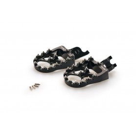 Puig Footpegs Hi-Tech Off-Road Honda Black