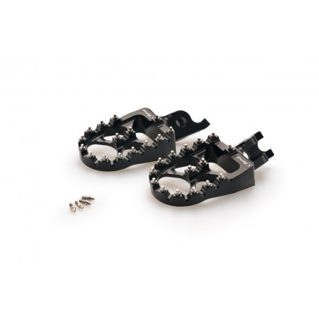 Puig Footpegs Hi-Tech Off-Road Honda Black