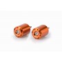 Puig Bar End Aluminium Kawasaki Z650/Ninja 650 20 Orange