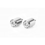 Puig Bar End Aluminium Kawasaki Z650/Ninja 650 20 Silver
