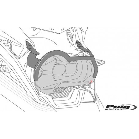 Puig Headlight Protector KTM 390 Adventure Clear