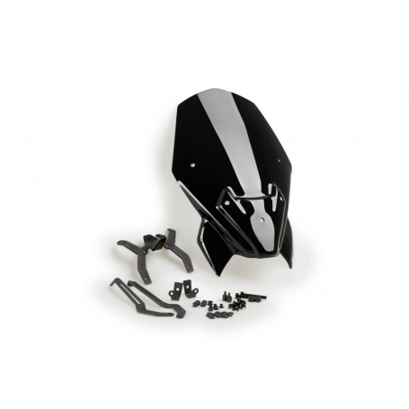 Puig Windshield New Generation Touring F900R 20- + Supports Black