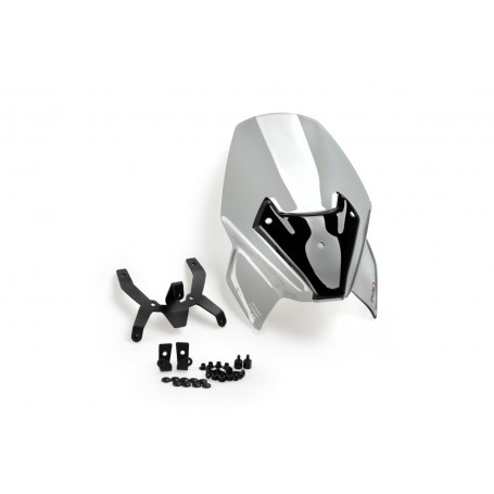 Puig Windshield New Generation Sport BMW F900R- + Supports Smoke