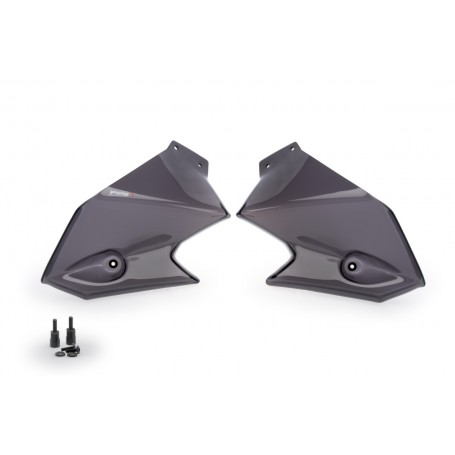 Puig Front Spoilers Benelli TRK502/TRK502X Dark Smoke