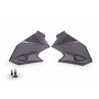 Puig Front Spoilers Benelli TRK502/TRK502X Dark Smoke