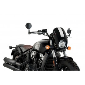 Puig Semifairing Mod Anarchy Indian Scout Black
