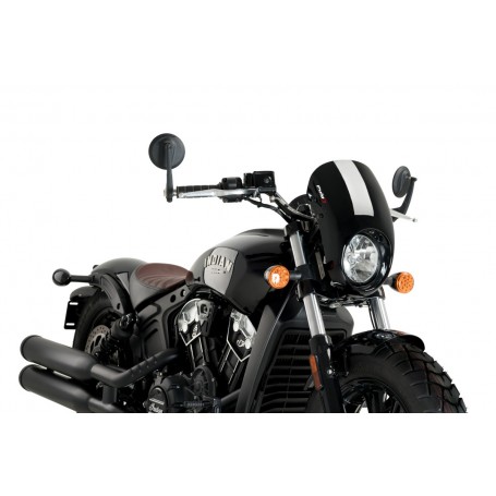 Puig Semifairing Mod Anarchy Indian Scout Black