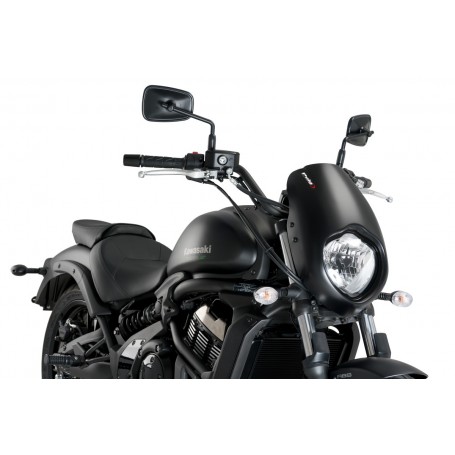 Puig Semifairing Mod Anarchy Kawasaki Vulcan S Black