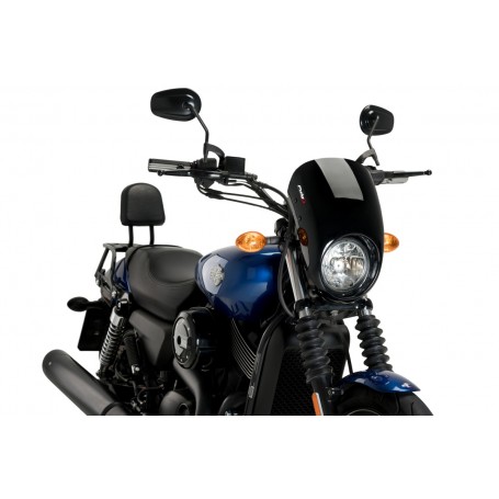 Puig Semifairing Mod Anarchy Hd Street 750 Xg750 Black