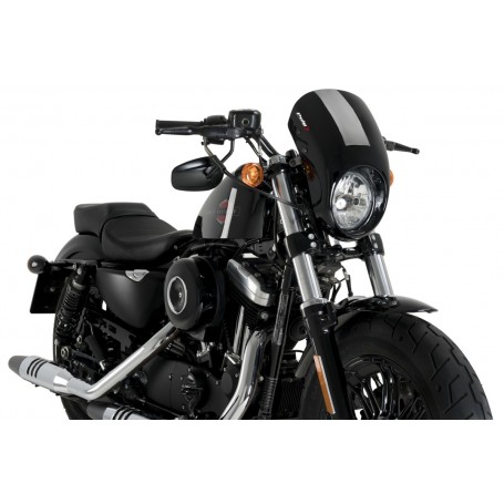 Puig Semifairing Mod Anarchy Hd Forty-Eight Black