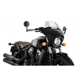 Puig Windshield Batwing Sml Touring Indian Scout Bobber