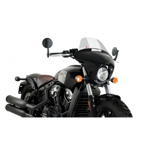 Puig Windshield Batwing Sml Touring Indian Scout Bobber