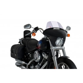 Puig Windshield Batwing Sml Touring Hd Softail Low Ride