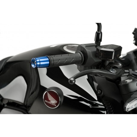 Puig Bar End Aluminium Mod Sport Vespa GTS300 Black