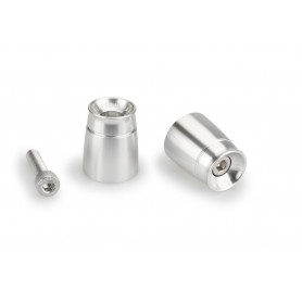 Puig Bar End Aluminium Mod Sport Kymco AK550 Silver
