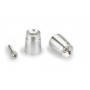 Puig Bar End Aluminium Mod Sport Kymco AK550 Silver