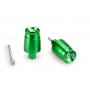 Puig Bar End Aluminium Mod Sport Kawasaki Z650 Green